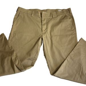 Hagar 40 X 29 Beige Straight Fit Trousers